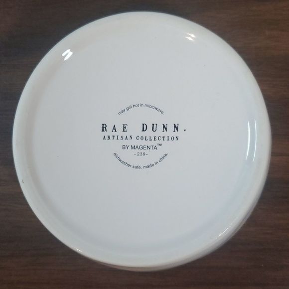 Rae Dunn Artisan Collection by Magenta Cats Rule Feline Bowl Kitty Kat Puss Meow - Picture 3 of 6